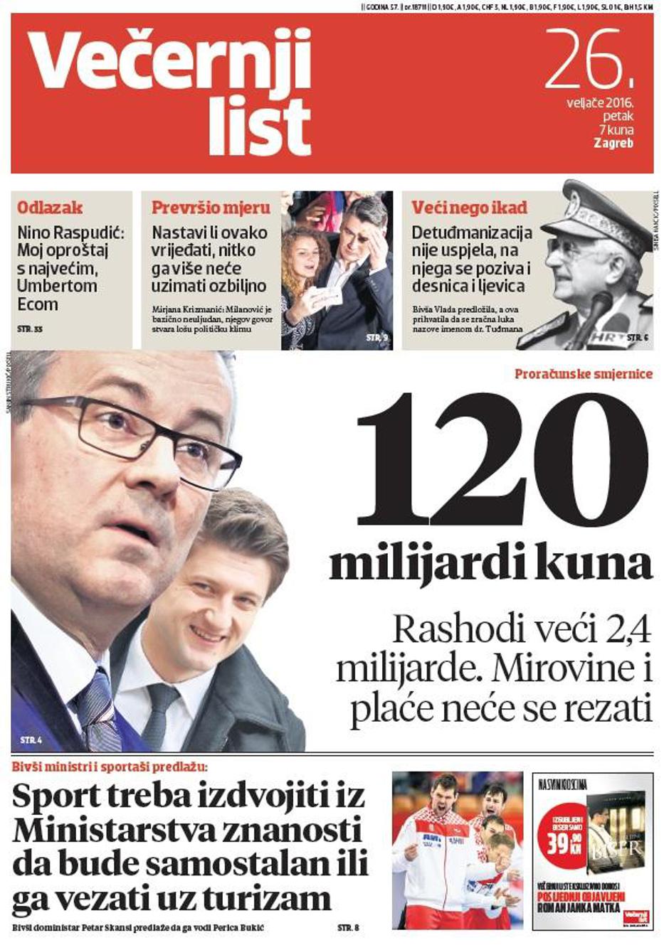 Naslovnica 26.2.