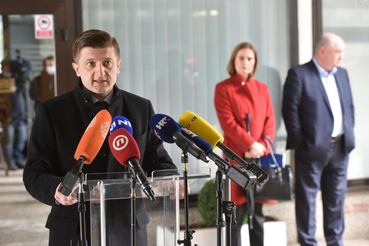Zagreb: Izjave nakon sastanka u Ministarstvu zdravstva s predstavnicima veledrogerija
