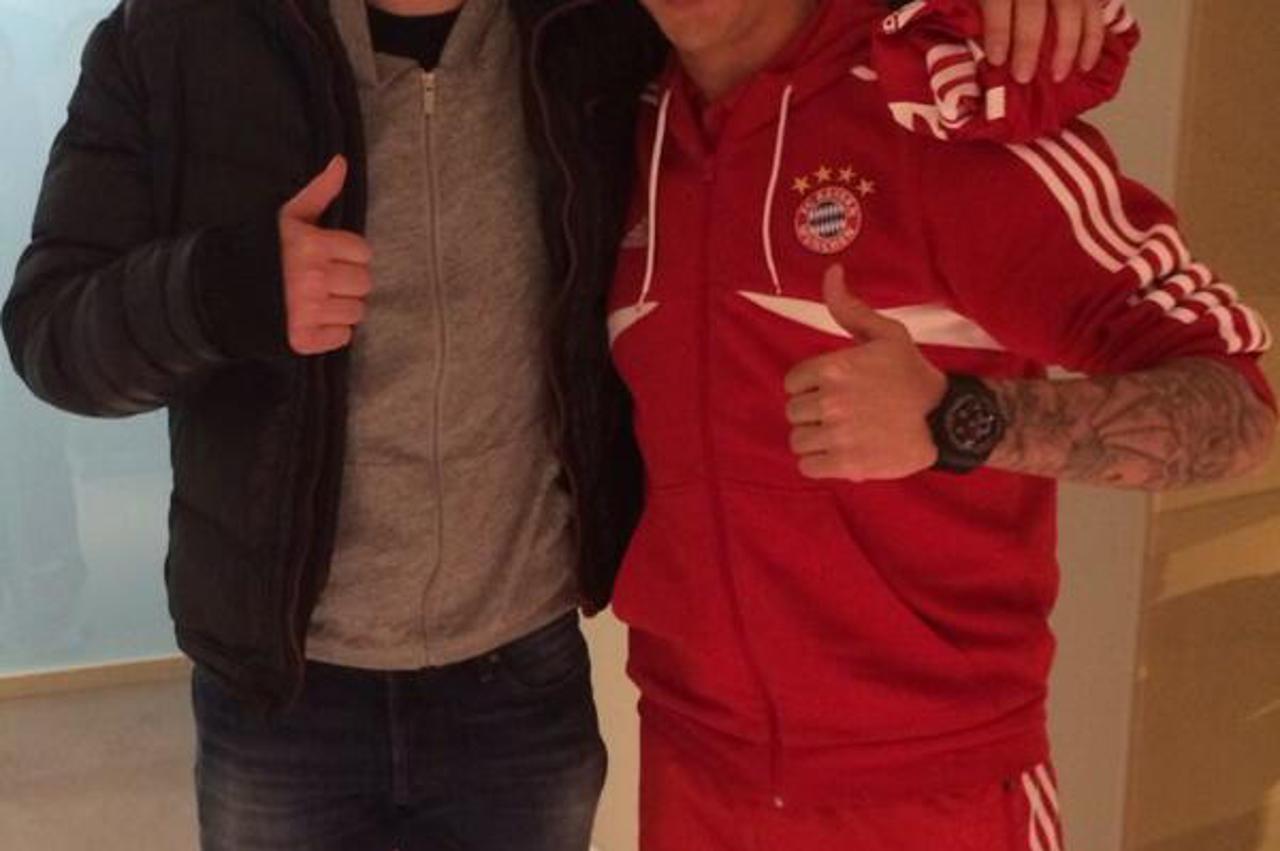 Mario Mandžukić i Domagoj Duvnjak