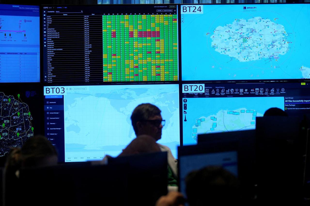 International live-fire cyber defence exercise Locked Shields 2025 in Tallinn