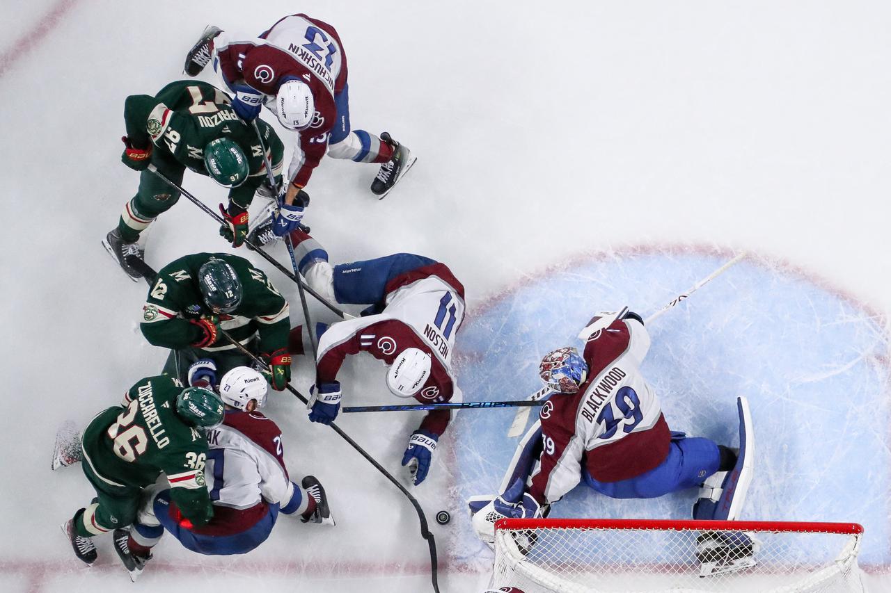 NHL: Stanley Cup Playoffs-Colorado Avalanche at Minnesota Wild
