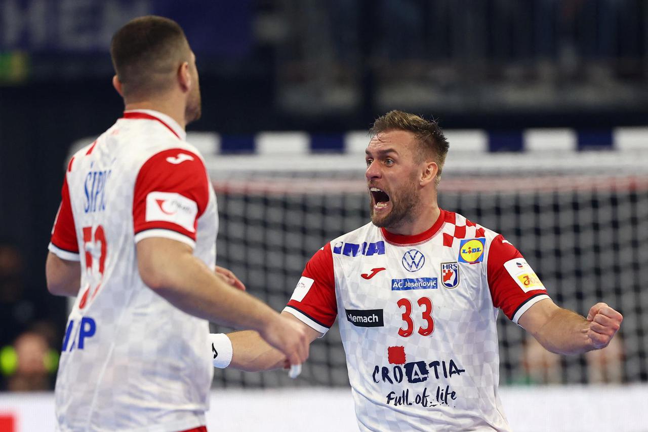 EHF 2024 Men's European Handball Championship - Preliminary Round - Group B - Spain v Croatia