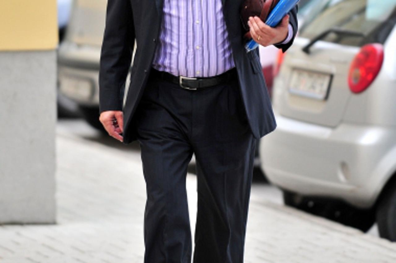 '05.06.2009., Zagreb - Sudjenje Nikici Jelavicu za pokusaj ubojstva Vjeke Sliska, Jurja Dodica, Ivice Bertica i ubojstvo slucajnog prolaznika Zorana Dominija na Cvijetnom trgu. Svjedocili su Juraj Dod