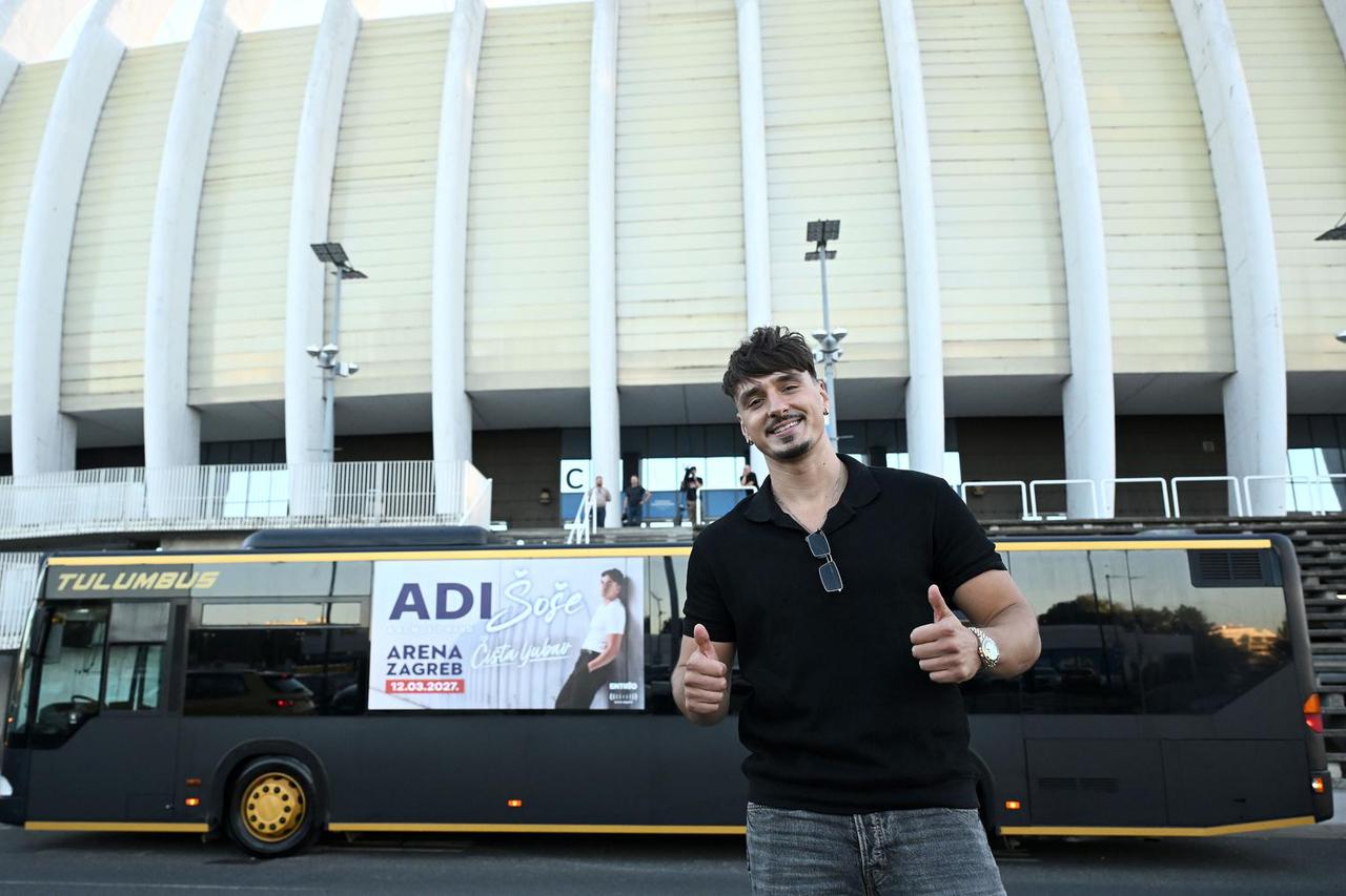 Zagreb: Adi Šoše najavio koncert u Areni Zagreb 12. ožujka 2027.
