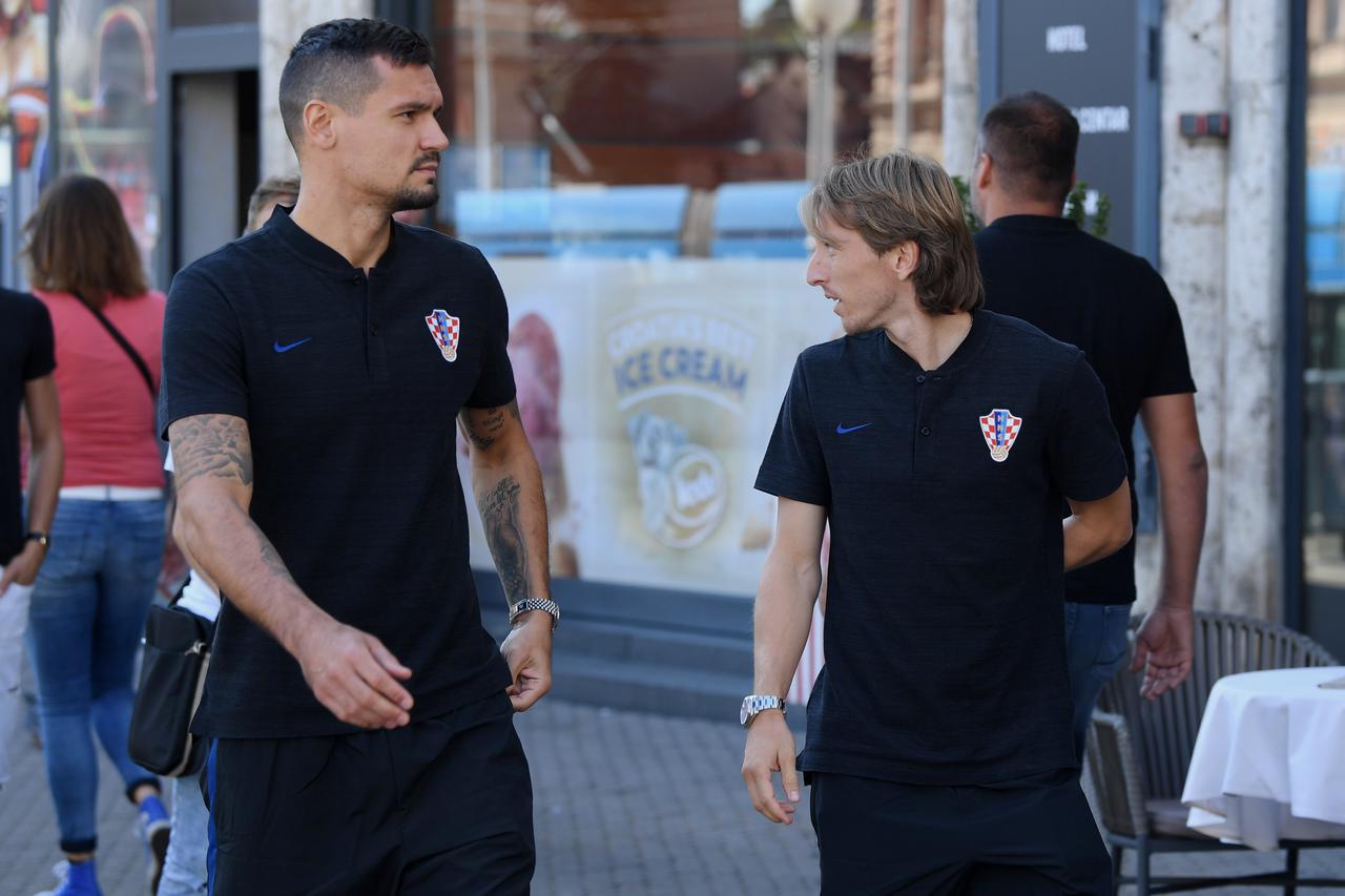 Luka Modrić i Dejan Lovren