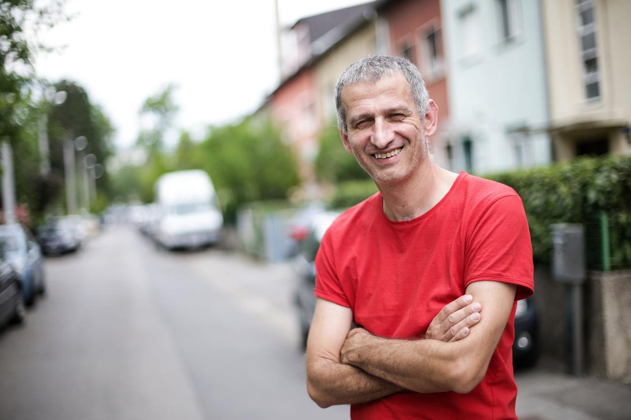 14.05.2015., Zagreb -  Vanja Radovanovic na Tresnjevci. Photo: Petar Glebov/PIXSELL