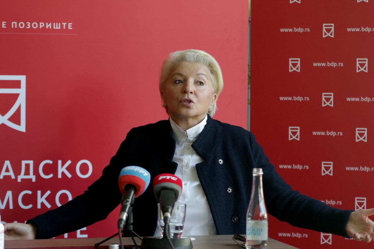Beograd: Konferencija za medije povodom premijere predstave "Čitač"