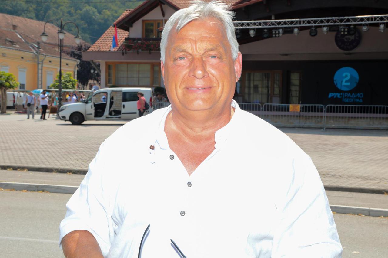 Viktor Orban na 65. Dragačevskom saboru trubača u Guči