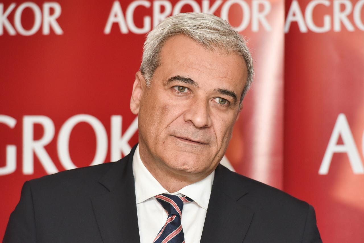 Zagreb: Ante Ramljak i Alastair Beveridge dali izjave za medije o Agrokoru