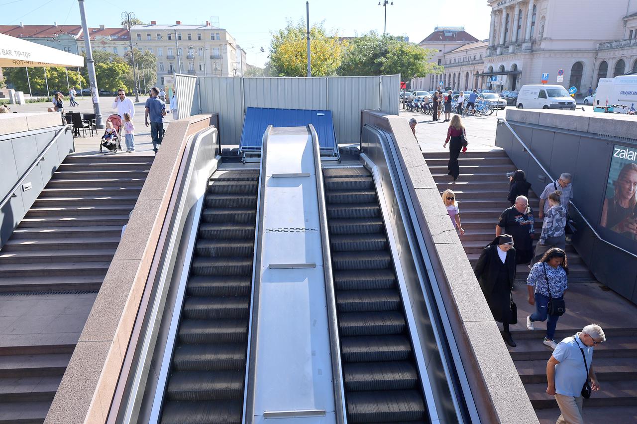Zagreb: Počinje zamjena pokretnih stepenica u Importanne centru