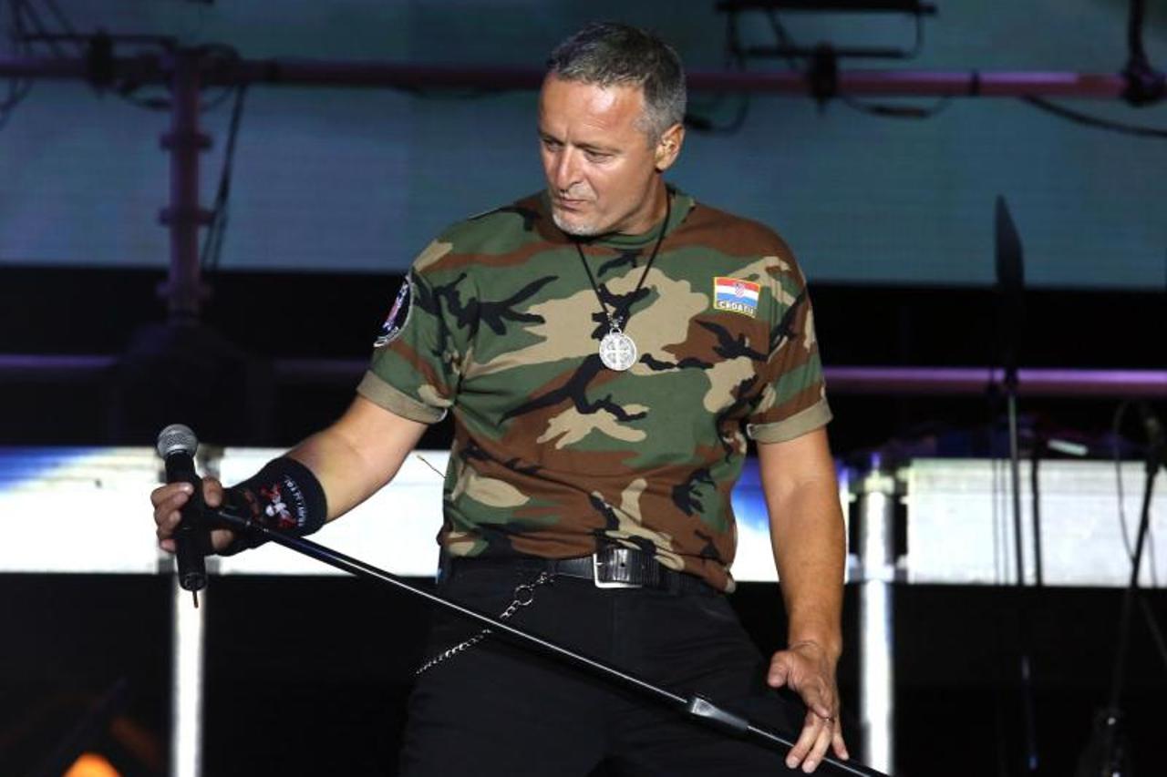 marko perković thompson, koncert, knin