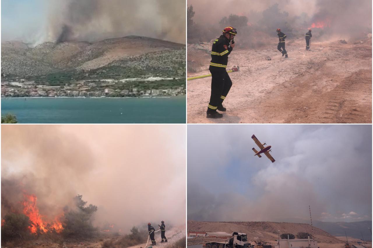 Požar kod Segeta Gornjeg