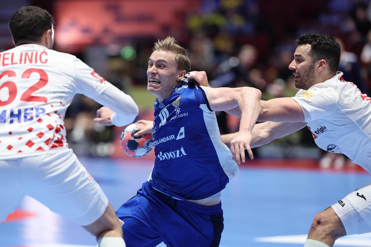 Susret Islanda i Hrvatske u drugom krugu EHF Europskog prvenstva