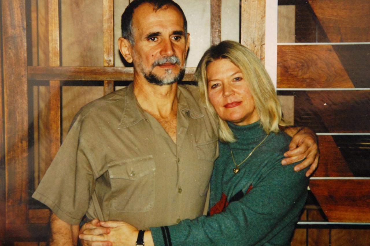 'za Bozicni broj 161208 Zvonko Busic sa suprogom Julliene, za vrijeme odsluzenja kazne Photo: Dino Stanin/Vecernji list'