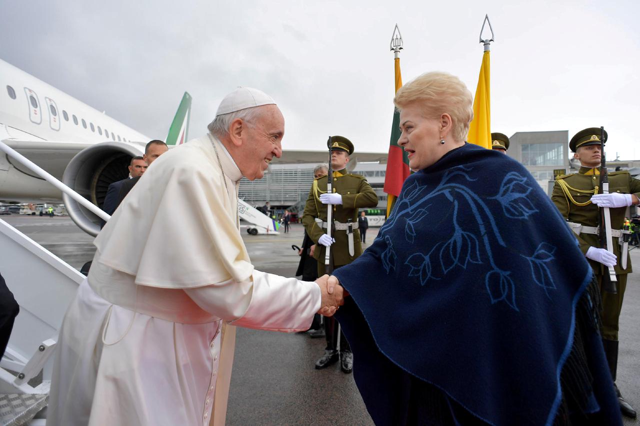 Papa Franjo u Litvi