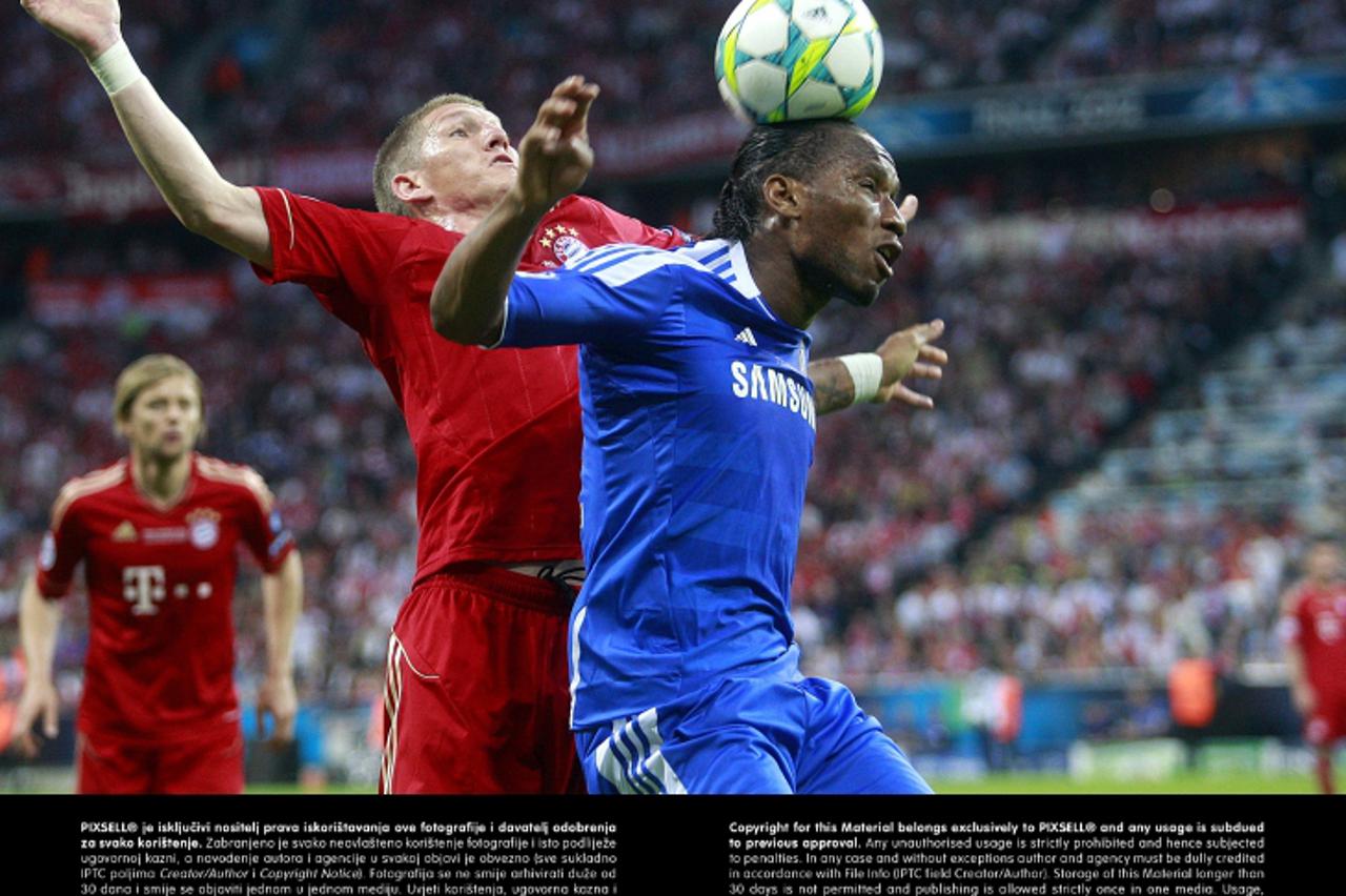 '19.05.2012., Muenchen, Njemacka - Finalna utakmica Lige prvaka, FC Bayern Muenchen - Chelsea FC. Chelsea je osvojio Lgu prvaka boljim izvodjenjem jedanaesteraca 5-4, nakon sto je u regularnom dijelu 