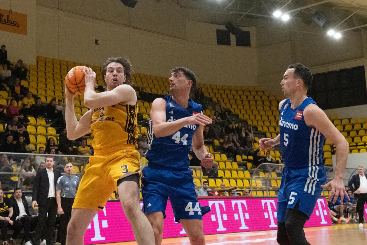 Split: Susret 22. kola prvenstva Hrvatske između KK Split i KK Dinamo