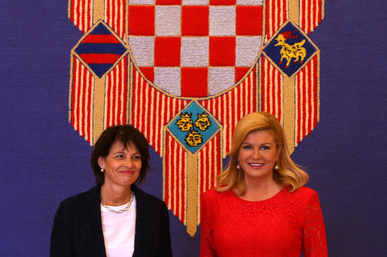 Švicarska predsjednica i Grabar-Kitarović