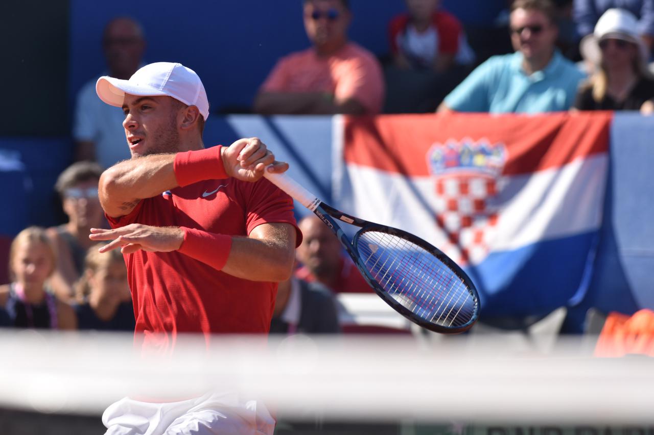 Borna Ćorić Frances Tiafoe Davis kup