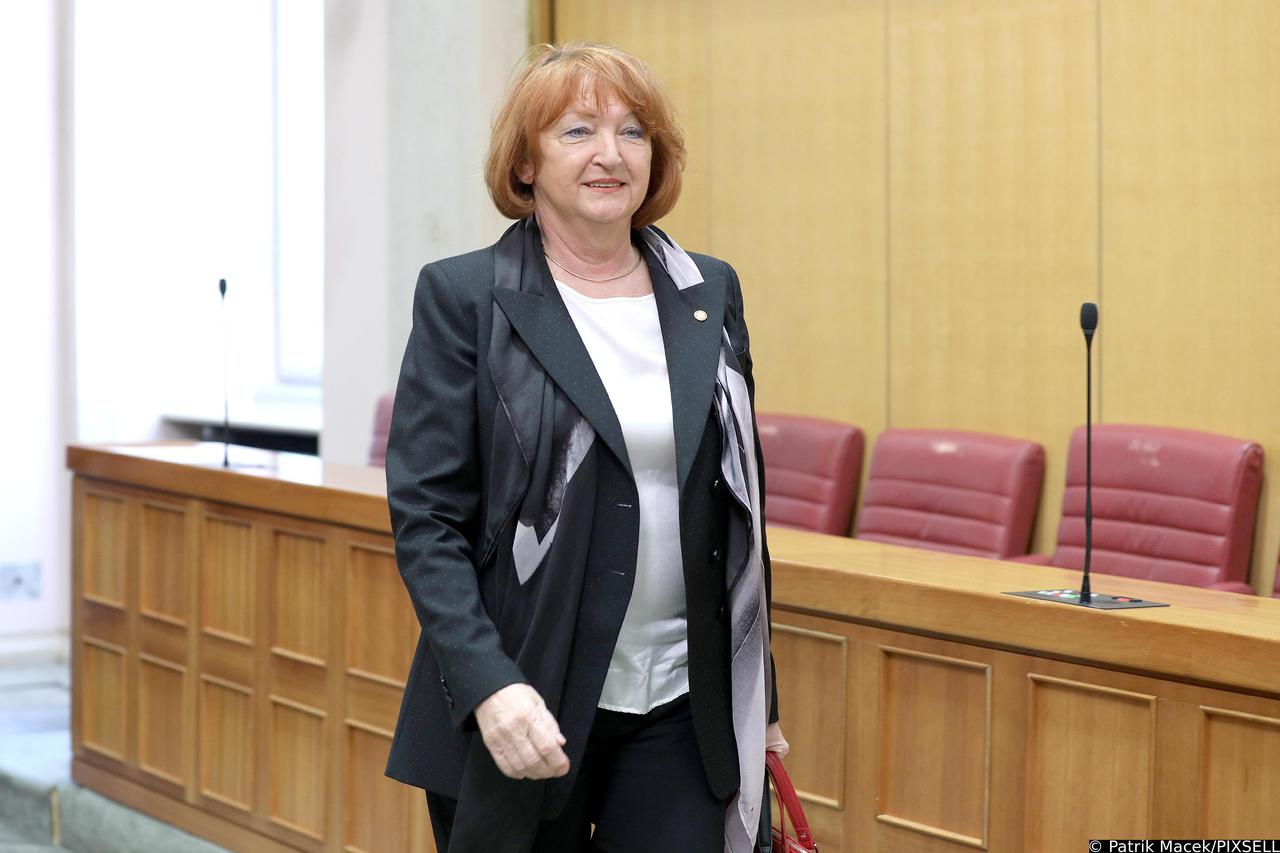 Zagreb: Zlata Hrvoj Šipek u Saboru o radu državnih odvjetništava