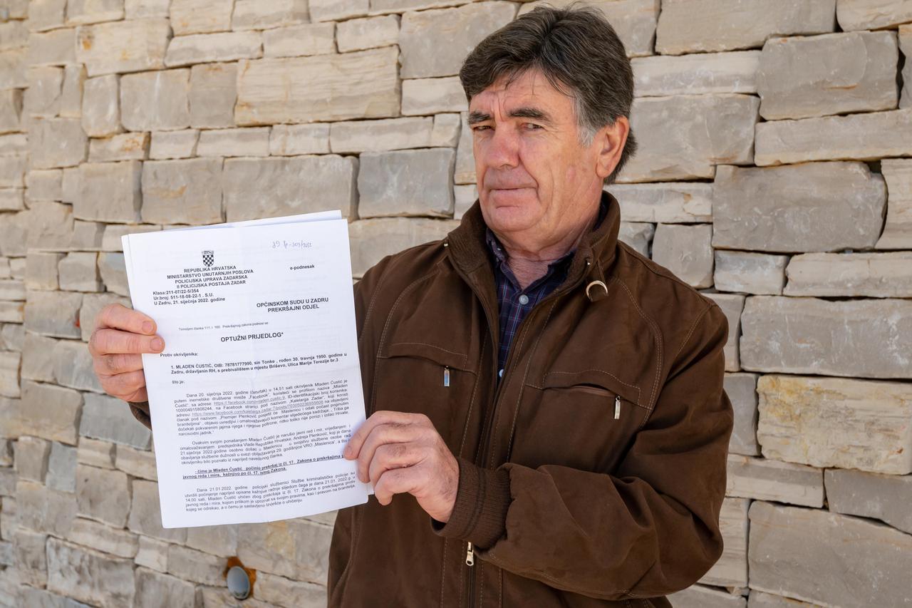 Zadar: Priveden zbog  komentara o premijeru objavljenom na Facebook profilu