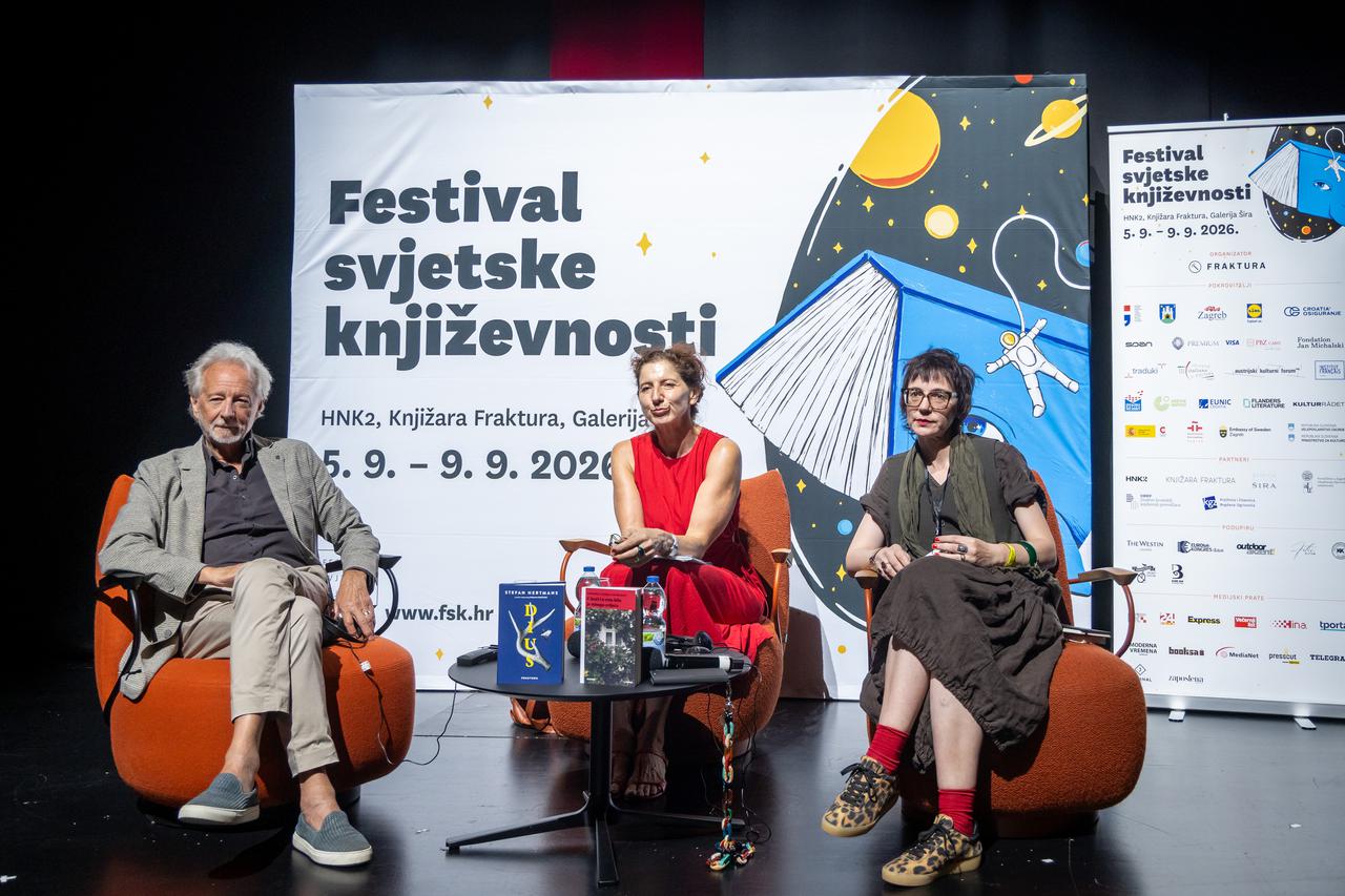 Zagreb: Stefan Hertmans na Festivalu svjetske književnosti predstavio je  svoj novi roman Dius