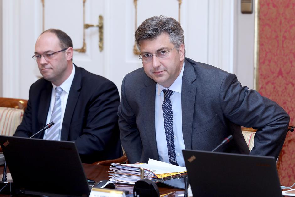 Davor Ivo Stier i Andrej Plenković