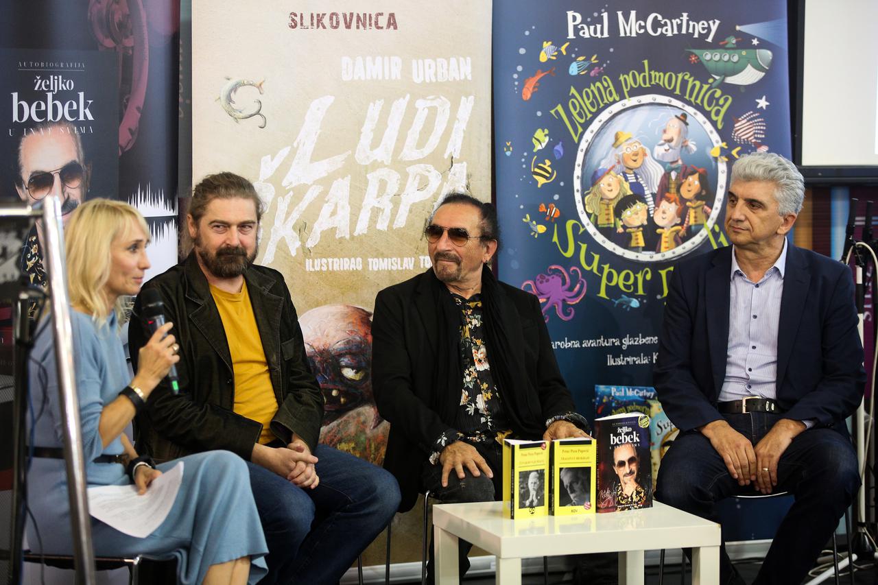 Zagreb: Željko Bebek  na Interliberu promovirao autobiografiju "U inat svima"