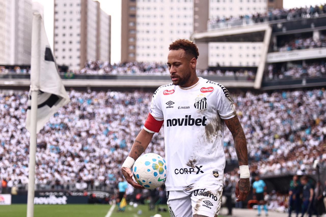 Brasileiro Championship - Santos v Coritiba