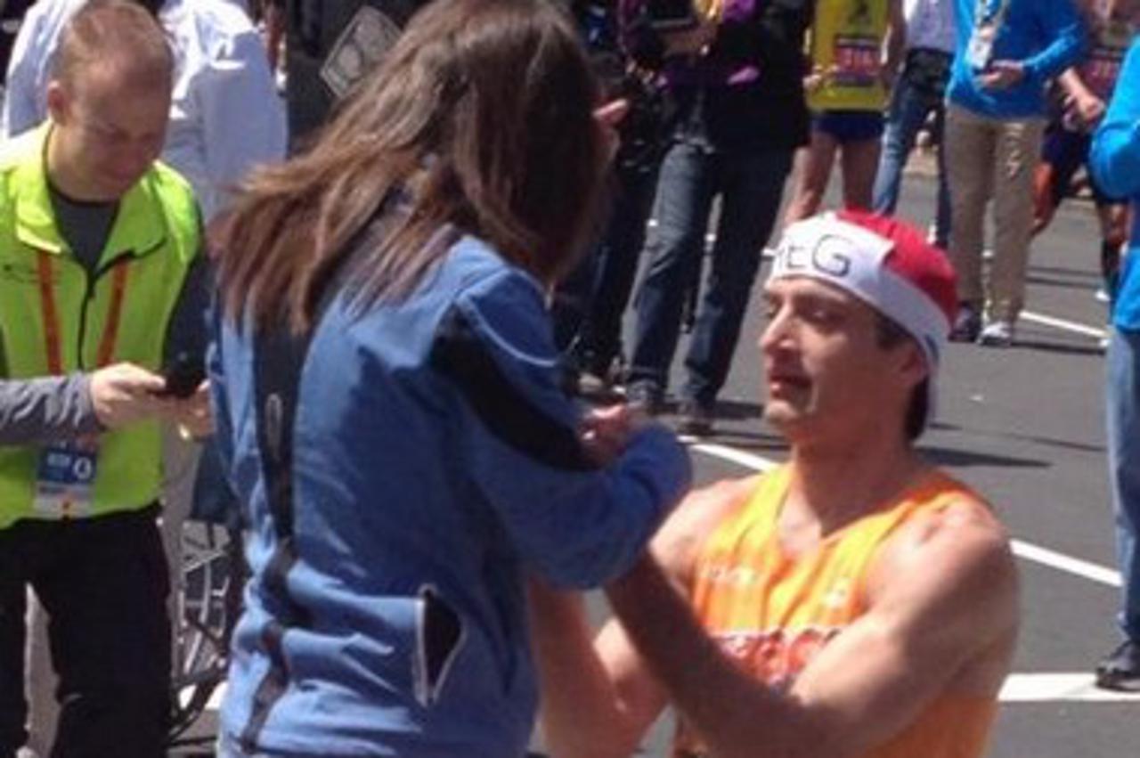 prošnja,Bostonski maraton