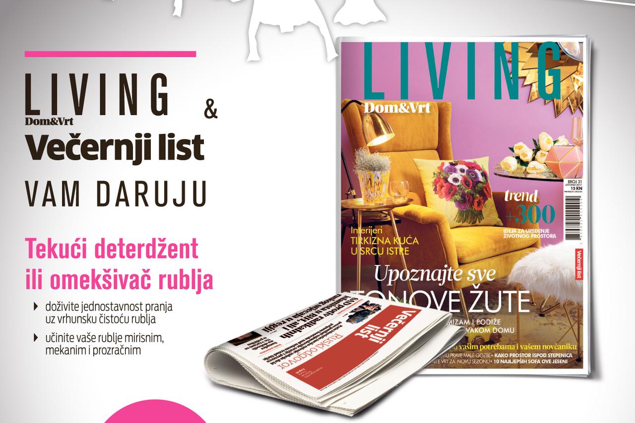 Dar uz Living i Večernji list – tekući deterdžent ili omekšivač rublja Teta Violeta