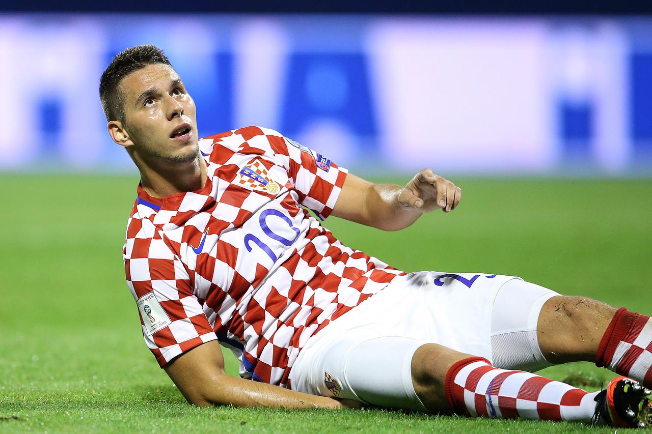 05.09.2016., Zagreb - Kvalifikacijska utakmica Hrvatska - Turska za Svjetsko nogometno prvenstvo 2018. u Rusiji. Marko Pjaca.  Photo: Goran Stanzl/PIXSELL