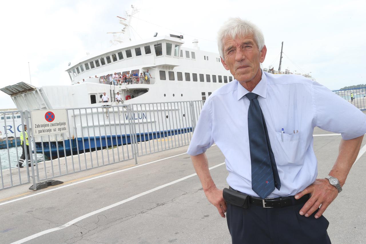 30.07.2014., Split - Ante Mrvica, Jadrolinijin koordinator plovnog podrucja Split. 