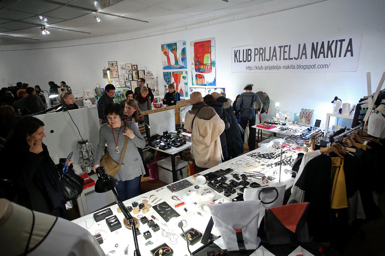 12.12.2014., Zagreb, HDLU - Otvorenje 5. sajma umjetnickih stvari - Artomat. Photo: Igor Kralj/PIXSELL