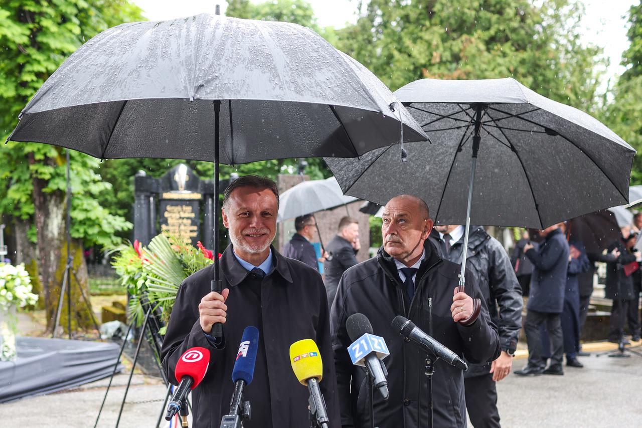 Zagreb: Komemoracija za žrtve Bleiburške tragedije na groblju Mirogoj