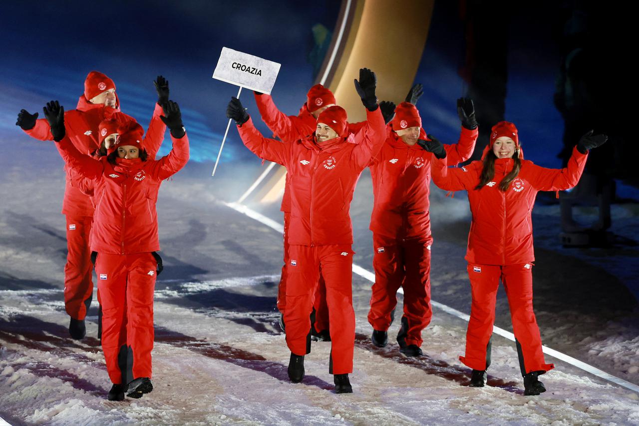 Hrvatska je ponosno prošetala na otvorenju Olimpijskih igara. 