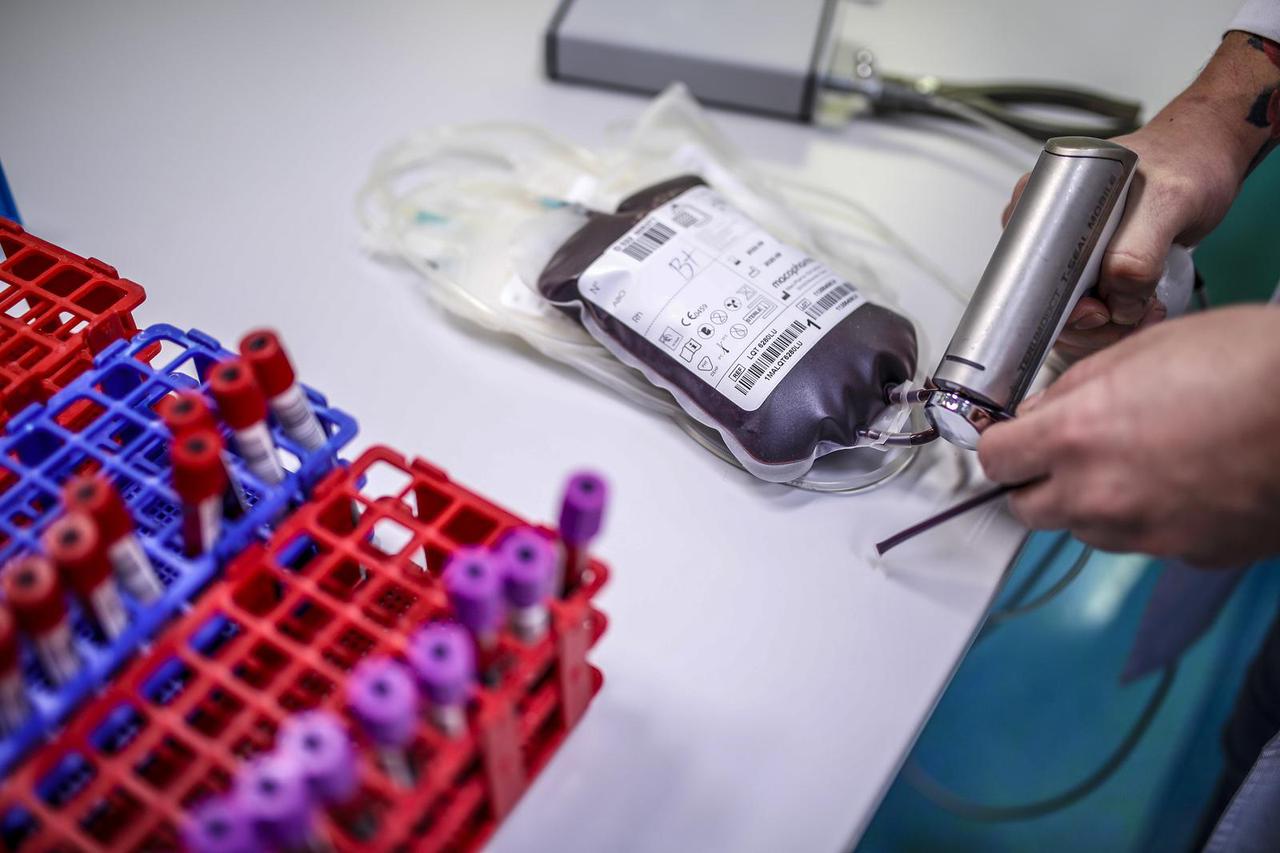 Zagreb: U Hrvatskom zavodu za transfuzijsku medicinu manjene su zalihe krvnih grupa 0 i B