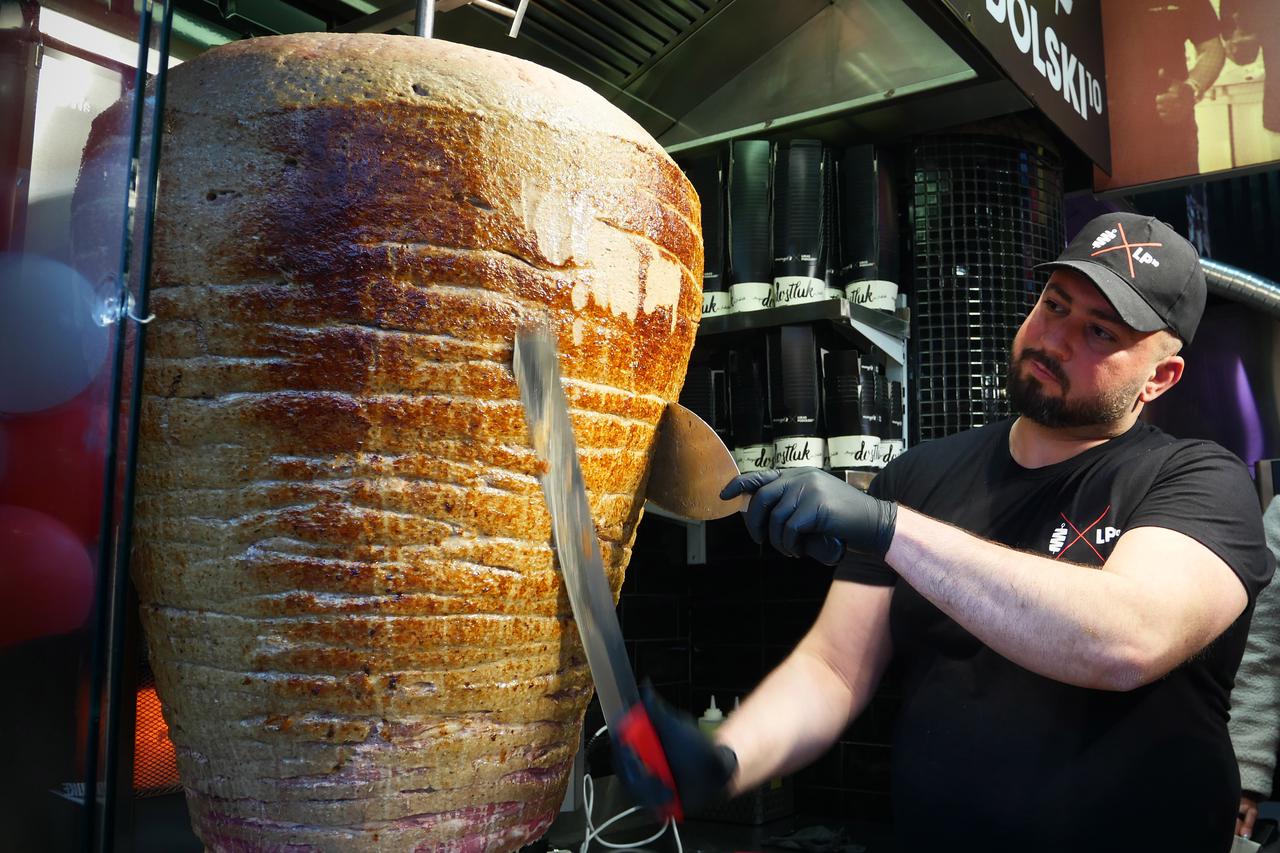 Opening of a branch of Lukas Podolski's kebab store