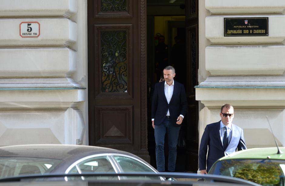 Ante Todorić u pratnji odvjetnika Frana Olujića na Županijskom sudu