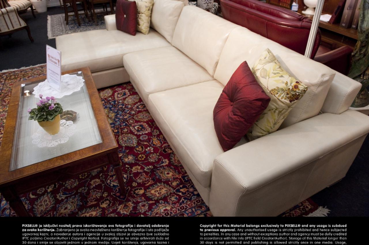 '16.10.2013., Zagreb - Na zagrebackom Velesajmu otvorena Ambienta, 40. medjunarodni sajam pokucstva, unutarnjeg uredjenja i pratece industrije. Stefano Marangoni Mobili.  Photo: Davor Visnjic/PIXSELL'