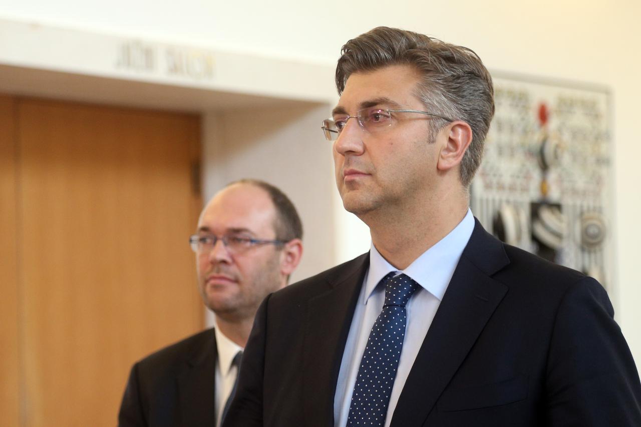 Davor Ivo Stier i Andrej Plenković