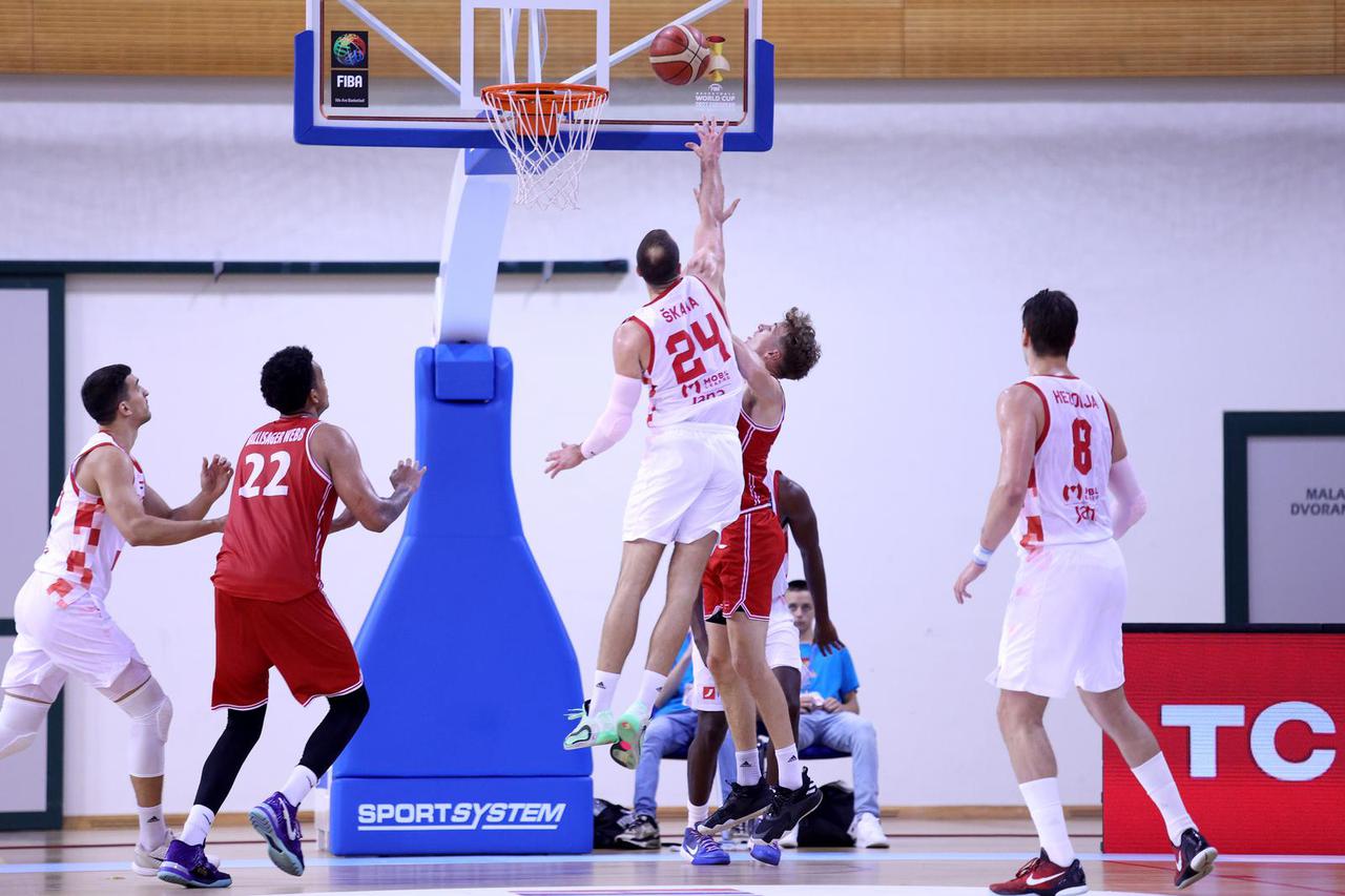 Susret Hrvatske i Danske u pretkvalifikacijama za Svjetsko košarkaško prvenstvo