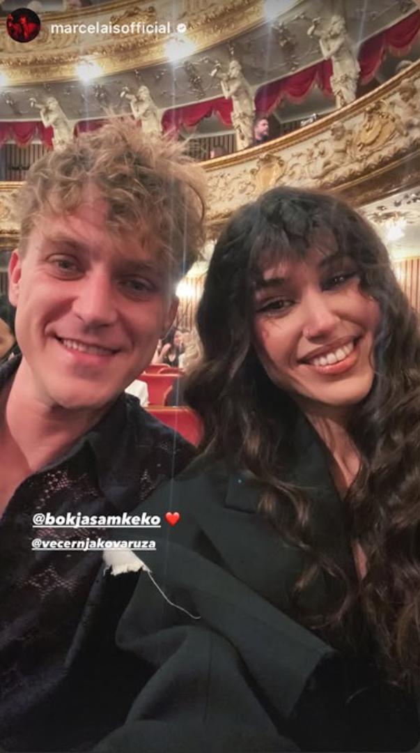 PR menadžer Baby Lasagne Krešimir Šustić i glazbenica Marcela Oroši