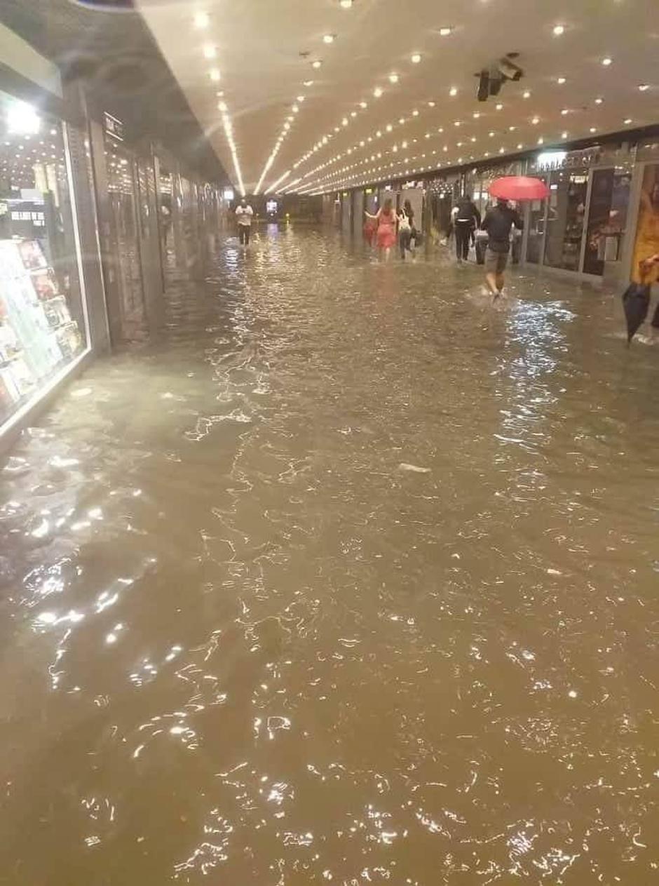Poplava u Importanne centru u Zagrebu