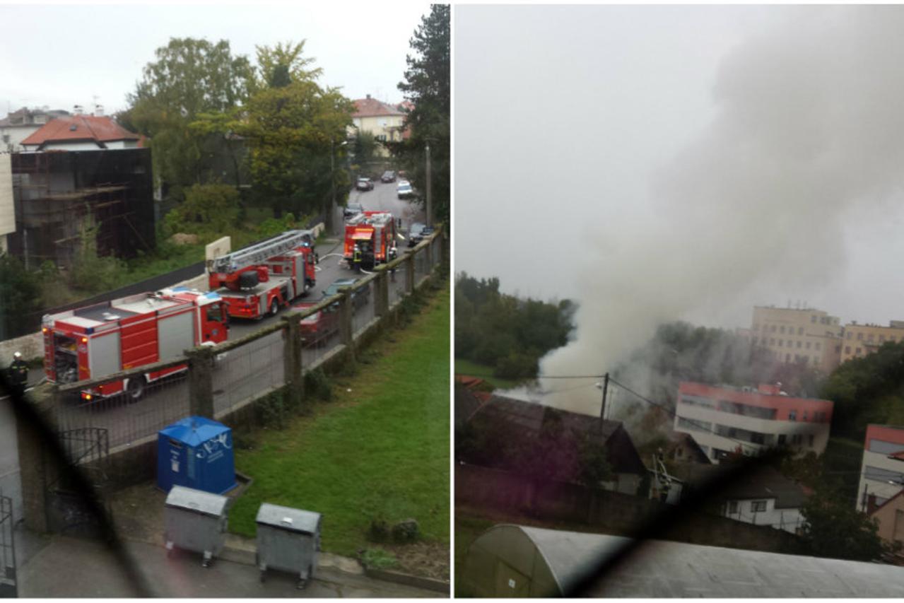 Požar na zagrebačkoj Šalati 