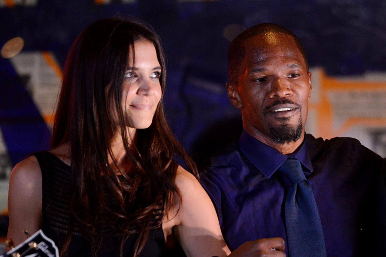 Katie Holmes and Jamie Foxx