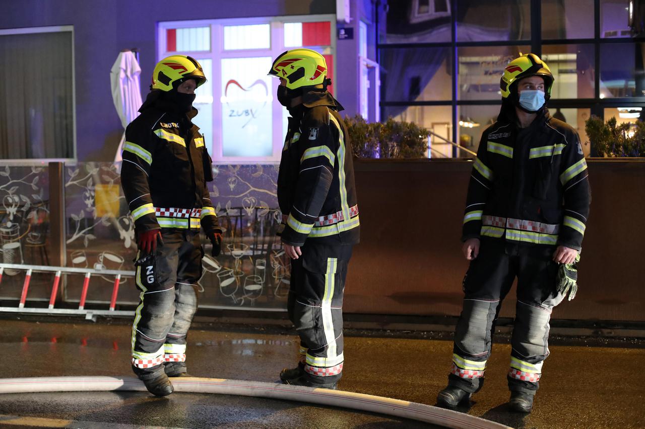Zagreb: Gorilo u Krapinskoj ulici, vatrogasci ugasili požar