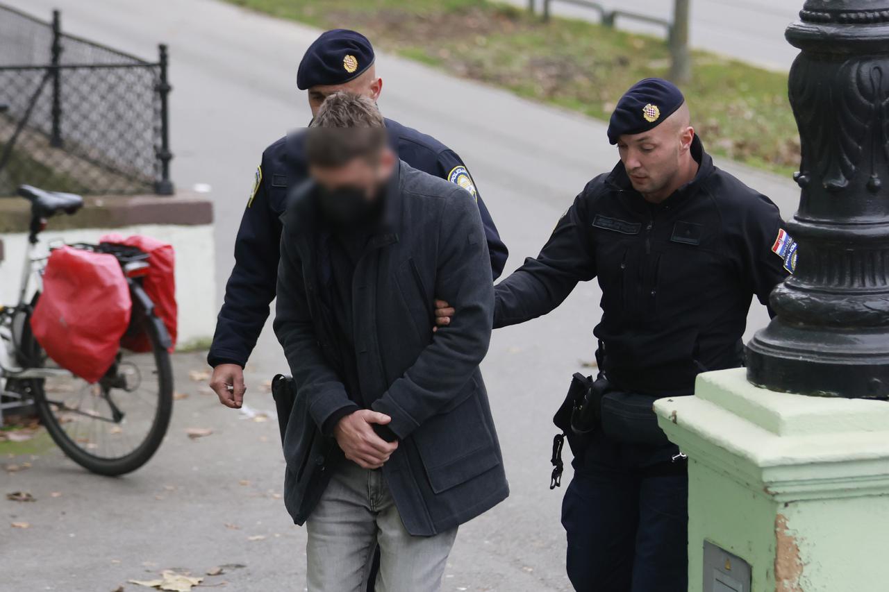 Osijek: Privođenje osumnjičenog zdravstvenog djelatnika kod istražnog suca