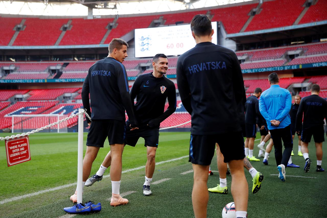 Hrvatska reprezentacija na Wembleyju