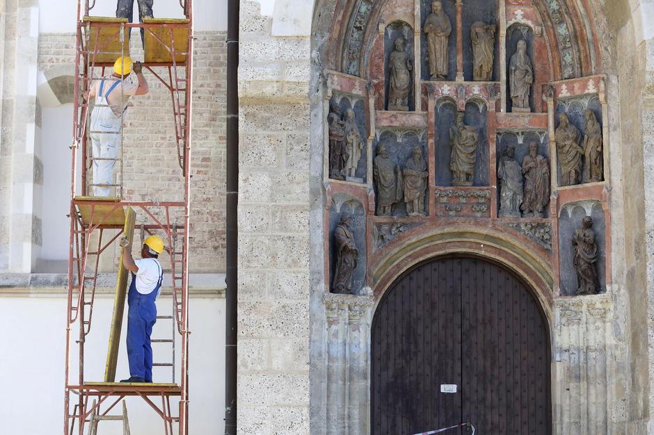 Započela obnova crkve svetog Marka nastradale u potresu koji je pogodio Zagreb